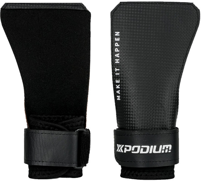 엑스포디움 스티키 그립 마그네핏 손바닥보호대 크로스핏그립 짐내스틱 헬스, 블랙, 1세트