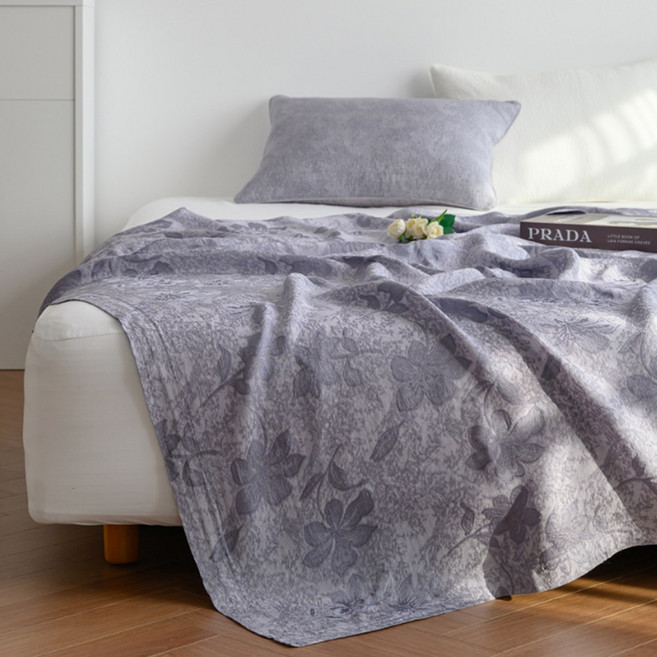 쿨자미 풍기인견 100% 국산 시원한 여름 냉감 홑이불 SS