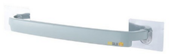 또사자 화장실 접착 다용도 타월걸이, 블루, 2개