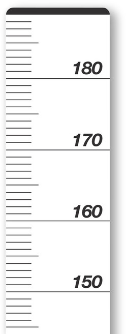 북유럽 디자인 유아 아기 아이 키재기자, 심플룰러2키재기자