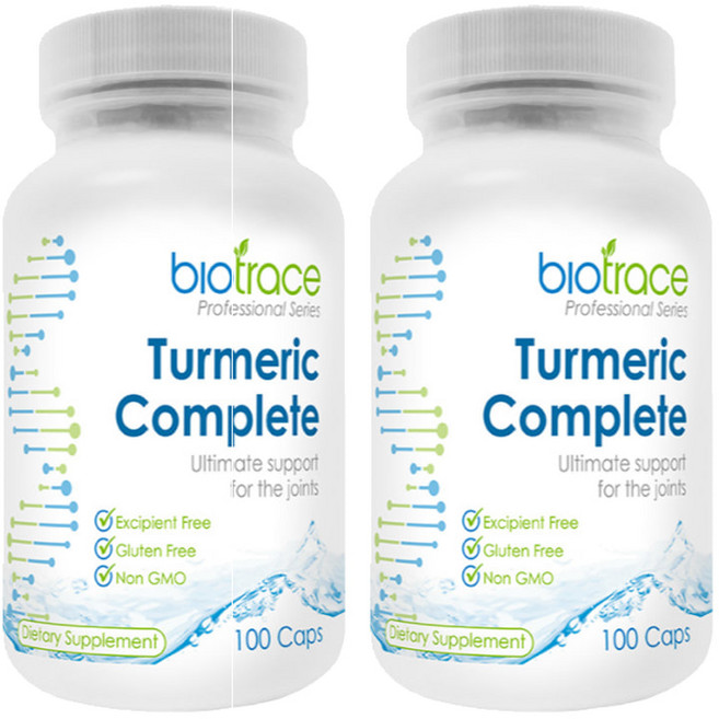 바이오트레이스 (BIOTRACE) 튜메릭 (강황) 컴플리트 100 캡슐 X 2개, 1세트, 200캡슐
