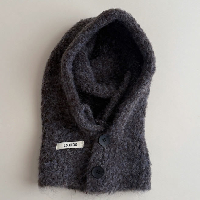 투윤 보들보들 유아용 바라클라바 털모자