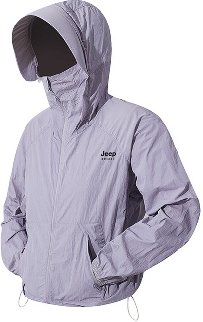 지프스피릿 아웃도어 자외선 차단 초경량 스킨 자켓 UV 완전 차단 후드 바람막이 2501