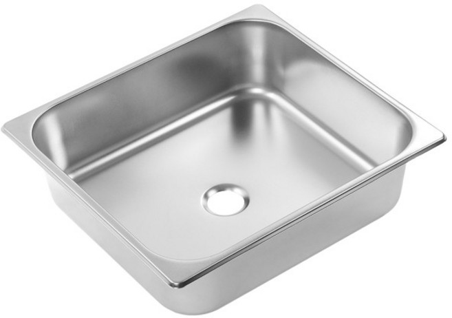 주방 싱크대 대용량 매입형 브러시 외관 싱글 볼 보트용 304 스테인레스 스틸