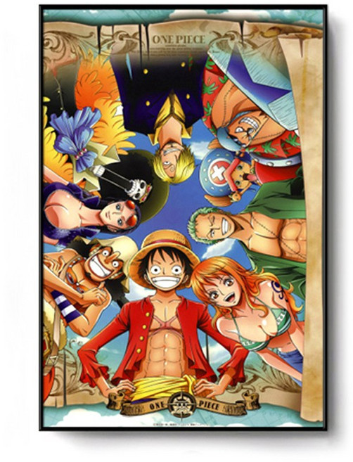 포스터리 프리미엄 아크릴 압축 영화 포스터 액자 감성 영화 아크릴 무프레임 압축 포스터 어바웃타임 비긴어게인 거실 침실 인테리어 소품 집들이 선물, F07-원피스