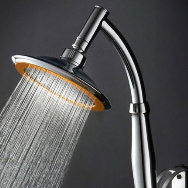 대형샤워헤드 90도수직 넓게퍼지는샤워기 각도조절 큰샤워헤드, 대형샤워헤드 90도수직 넓게퍼지는샤워기 각도조절 큰샤워, 1개