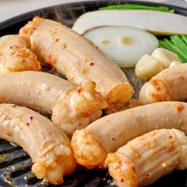 [대창홀릭] 양념대창구이 손질완료 깔끔한 진공포장 대창맛집 납품, 1개, 400g