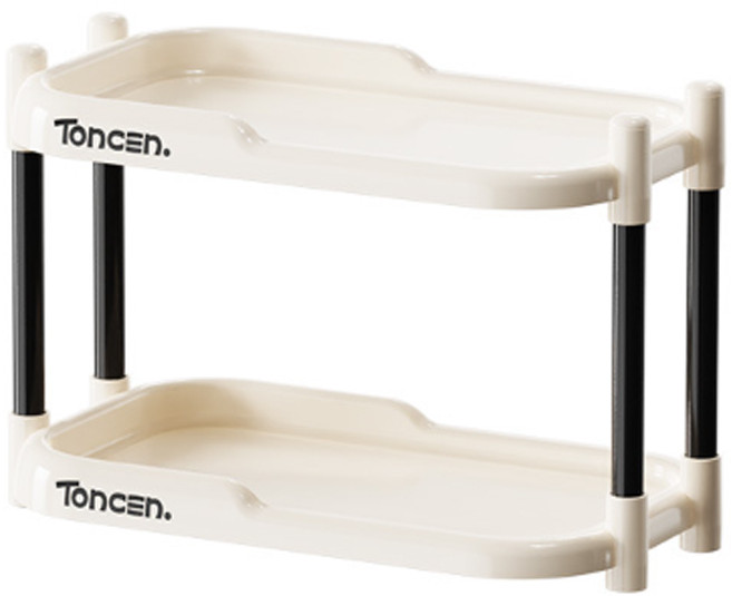 블루스카이스토어 주방 소형 미니 선반, 1개, 화이트