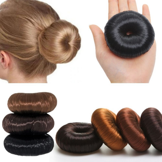 왕똥머리밴드 헤어도넛링 곱창끈 올림머리 머리끈