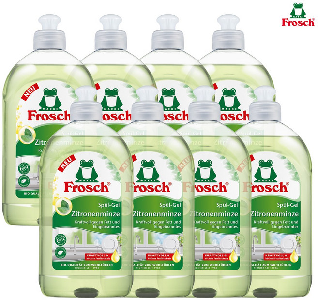 프로쉬 레몬민트 주방세제 1box (8개입), 500ml, 8개