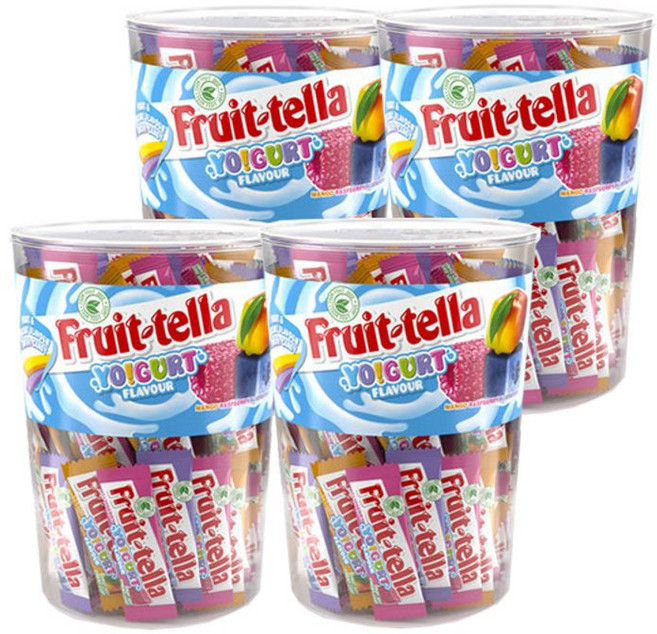 후르트텔라 병, 4개, 590g