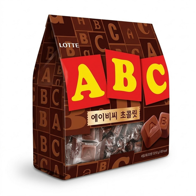 롯데제과 ABC 초콜릿 187g x 3개 ABC 초콜릿