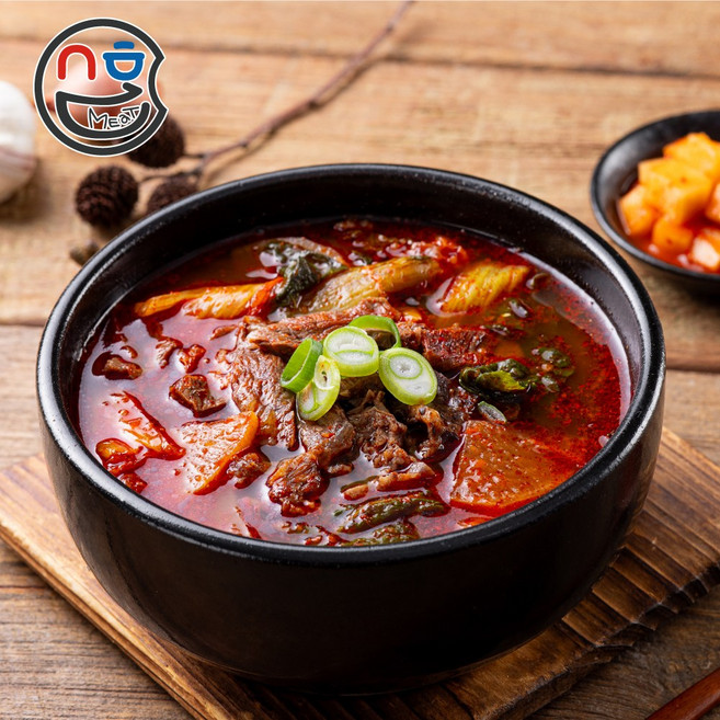 이조푸드 소고기 장터국밥 소고기국밥 해장국 한끼 반찬 국 찌개, 4개, 600g