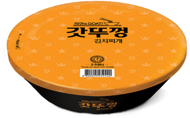 팔도 갓뚜껑 김치찌개라면 컵라면 115g 12개