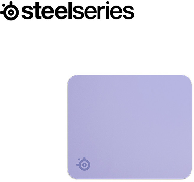 스틸시리즈 게이밍 마우스패드 QcK M [Aqua or Lavender or White] / 공식 판매점, 1개, ST-63460 Lavender