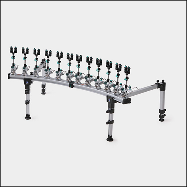 우경 W받침틀 세트S (다대편성용) 섶다리 섭다리 받침틀 6단 10단