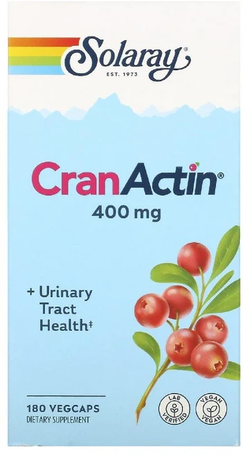 솔라레이 크랜베리 CranActin 400mg 캡슐 180정, 1개 - 쿠팡