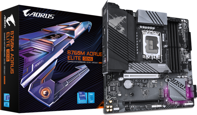 GIGABYTE B760M AORUS ELITE GEN5 제이씨현