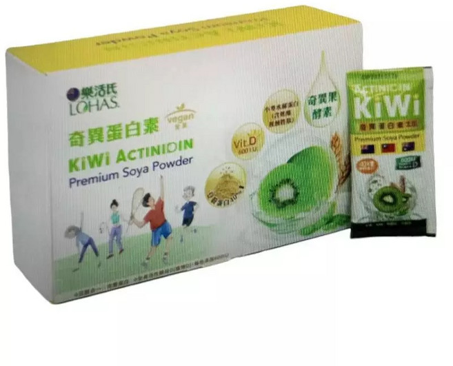 LOHAS 奇異蛋白素 प्रीमियम豆粉 VEGAN VIT.D, 300g, 1個