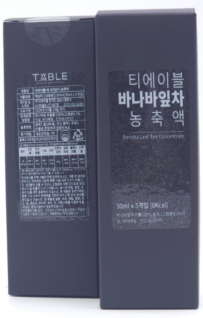 YL 와이엘 바나바잎차 바나바잎 추출물 바나바차 바나바잎차티택 미세플라스틱없는, 1박스, 5개입, 30ml
