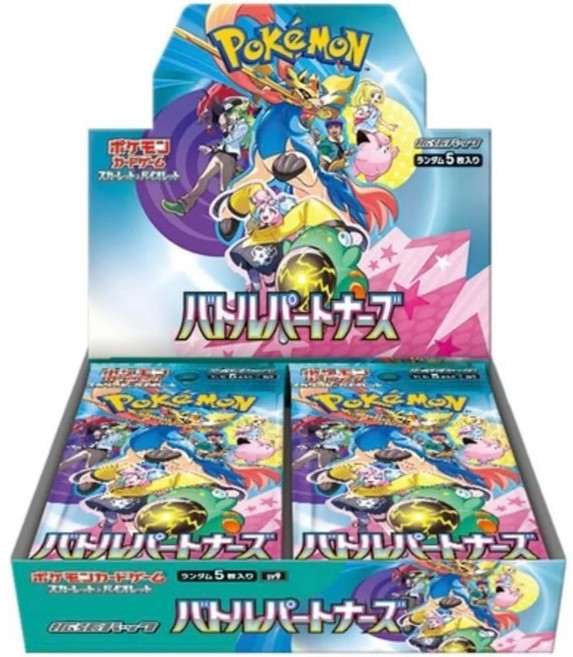 寶可夢集換式卡牌遊戲 日版 PTCG 對戰夥伴 戰鬥夥伴, 1個, 一整盒有封膜