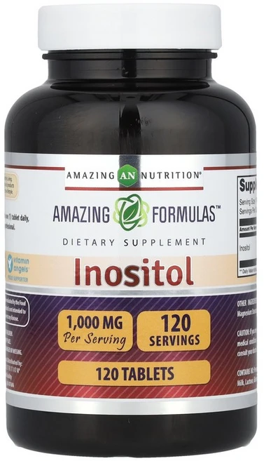 어메이징뉴트리션 이노시톨 1 000mg 120정 - 쿠팡