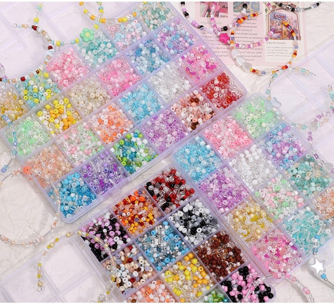 비즈정원 시드비즈 컬러세트, 1개, 비비드컬러세트