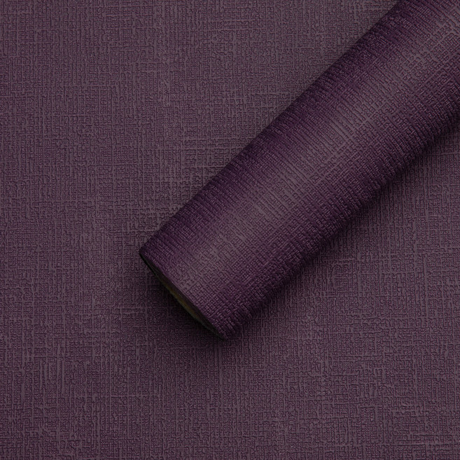 쿠셔니 붙이는벽지 셀프도배 스티커 실크벽지 도배지, 바이올렛