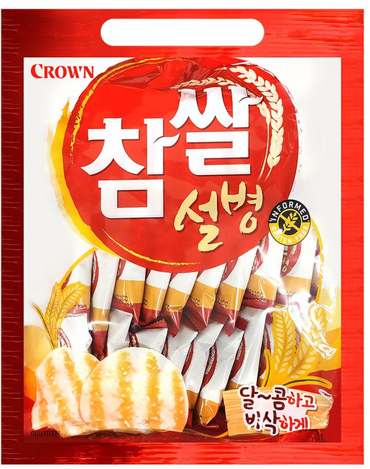 크라운 참쌀 설병, 270g, 1개