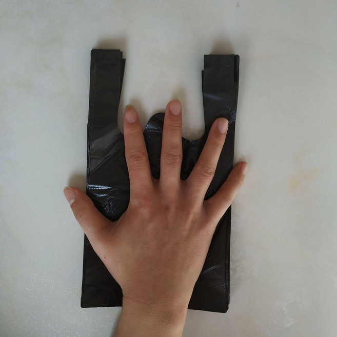 써니글로벌 검정비닐봉지 분리수거 대변봉투 대용량 업소용, 도톰형, 블랙 15x25 (1000개), 1L