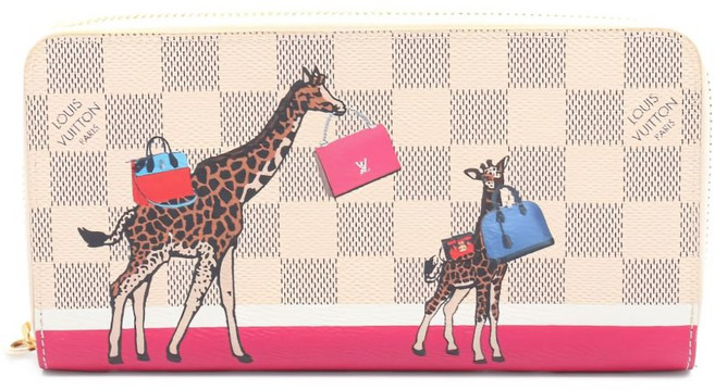 루이 비통 중고 2017 다미에 아주르 지퍼 지갑