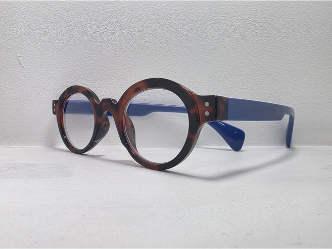 컬러풀 화려한 중년 여성 남성 독서용 예쁜 돋보기 안경 휴대용 안경테