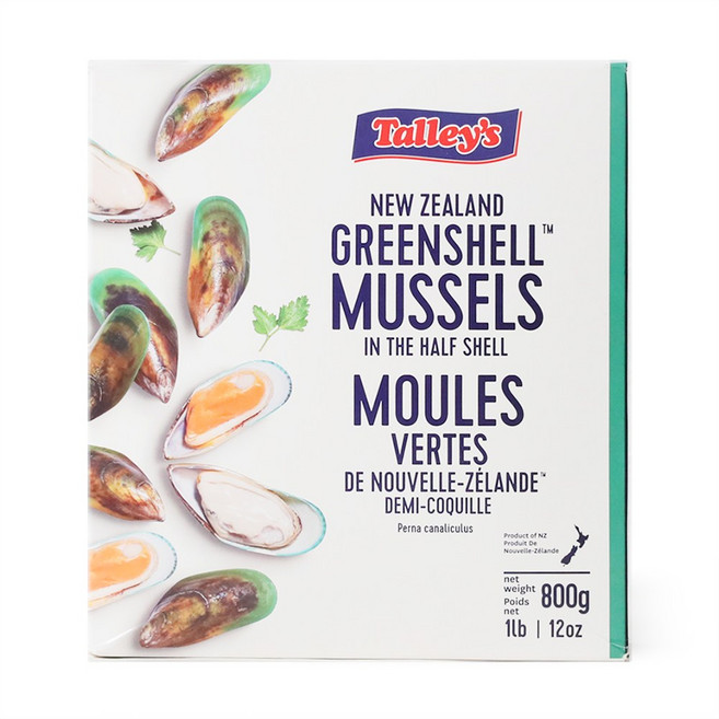 그린홍합 800g, 1개