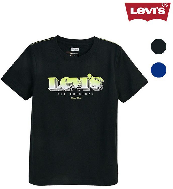 리바이스 키즈 그라데이션 로고티셔츠B V212TS315P 주니어