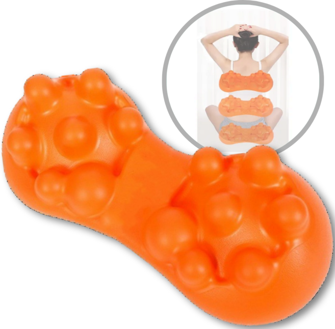 코다 휴대용 목 & 등 & 허리 & 골반 지압마사지, 지압 필로우 ( 등, 허리, 엉덩이 등 ), 1개