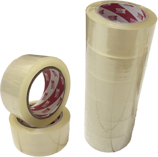 Tesa 封箱膠帶 寬度48mm 長度90Y 靜音版, 6個