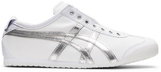 오니츠카타이거 멕시코 66 슬립온 화이트 퓨어 실버 스니커즈 1183A962-101 267267