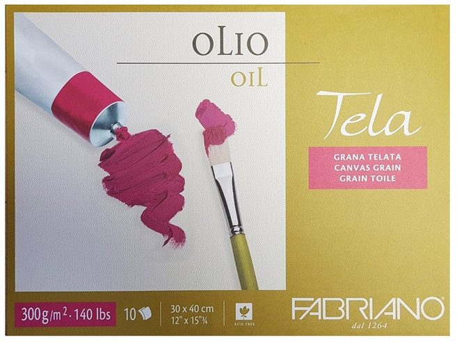 유화 아크릴전용 4면블록 스케치북 테라 (30 X 40cm) 1개