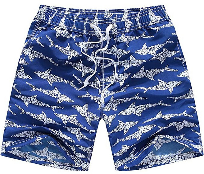 공룡기 어린이 반바지 트렁크 수영복