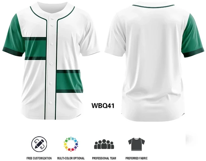 승화 야구 저지 사용자 정의 팀 유니폼 인쇄 이름 번호 로고 스트라이프 스포츠웨어 남자/여자/어린이 WBQ4, 13 S, 04 WBQ41
