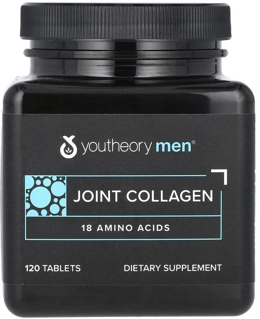 유어리 맨 조인트 콜라겐 Youtheory Men Joint Collagen 120정, 1개 - 쿠팡