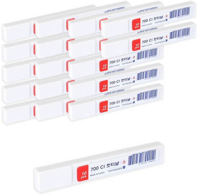 모닝글로리 700 CI 소형 커터날, 18개