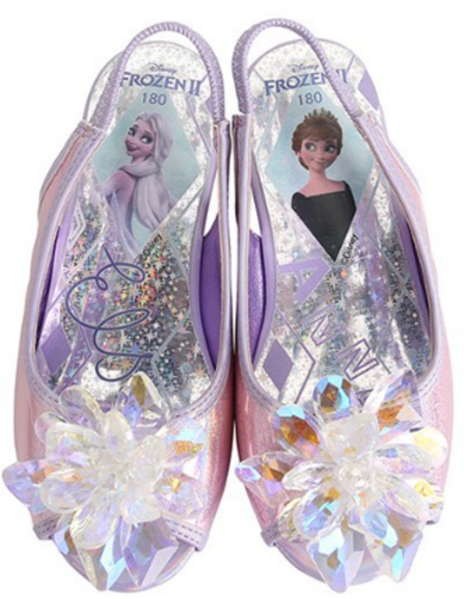 슈펜키즈 여아용 겨울왕국 눈꽃엘사 슬링백 라이팅 VKDW79S1D