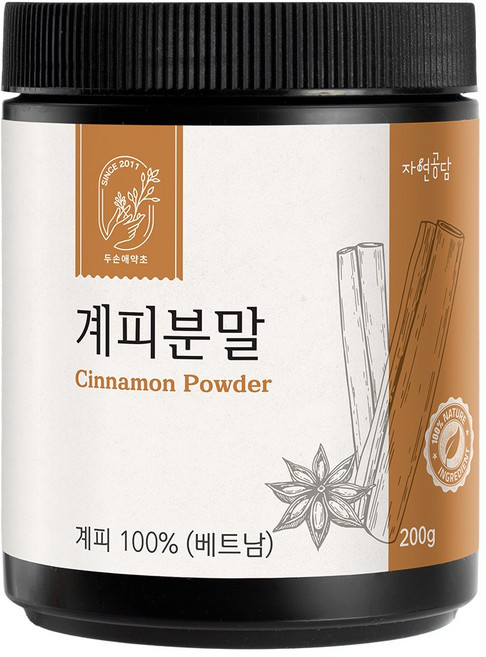 두손애약초 계피분말, 200g, 1개