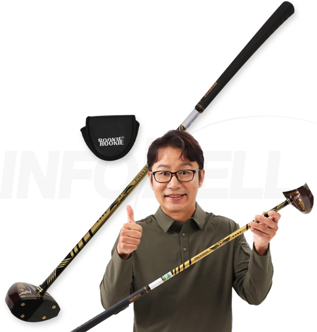 [TV홈쇼핑정품 인포벨]심현섭 엑스킹 루키루키 카본 파크왕 파크 골프채 단품 골프 클럽, RRPK-01