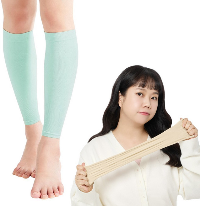 95프로블럼 발란스핏 의료용압박스타킹 민트, 1세트, 종아리/무릎형