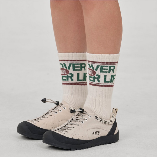 DIBL 디블 메리노울 트레킹 크루삭스 스포츠 두꺼운 쿠션 등산양말, 1개, 그린