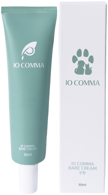 아이오콤마 강아지 보습제 코 발바닥 피부 PDRN 고보습 무향 크림, 1개, 30ml