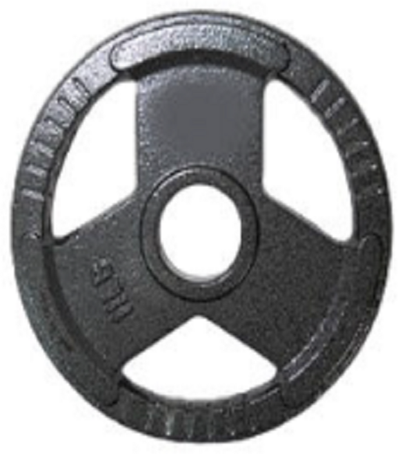 홈짐 헬스 주물 중량 원판 바벨, 블랙, 1개, 10kg