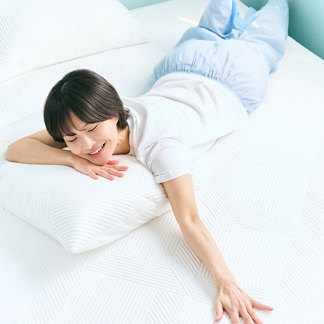 누베르 포르페 에어 에어컨 냉감패드, 화이트, 쿨매트